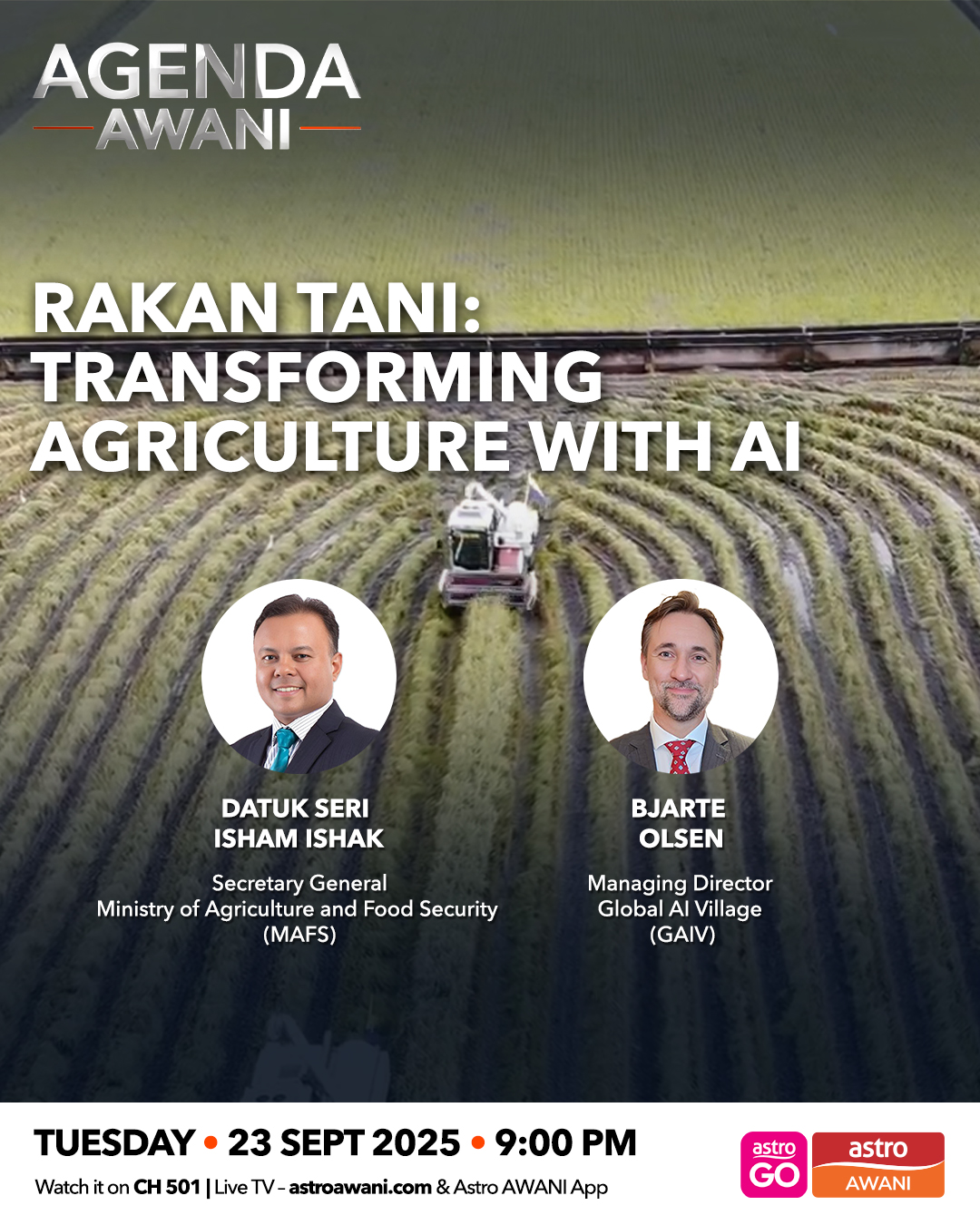 Astro Awani Rakan Tani Interview